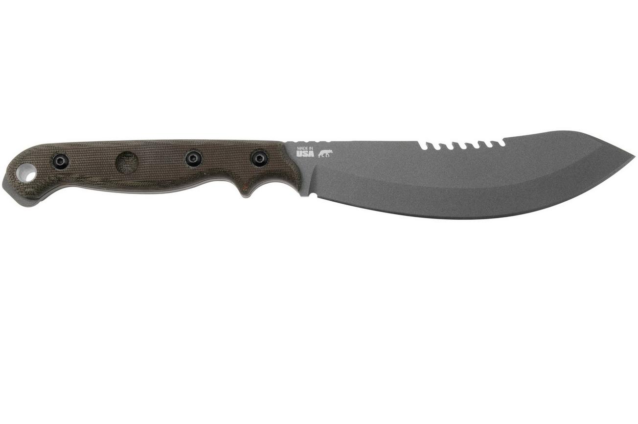 TOPS Knives Brush Wolf BWLF-02 outdoormes, Nate and Aaron Morgan design