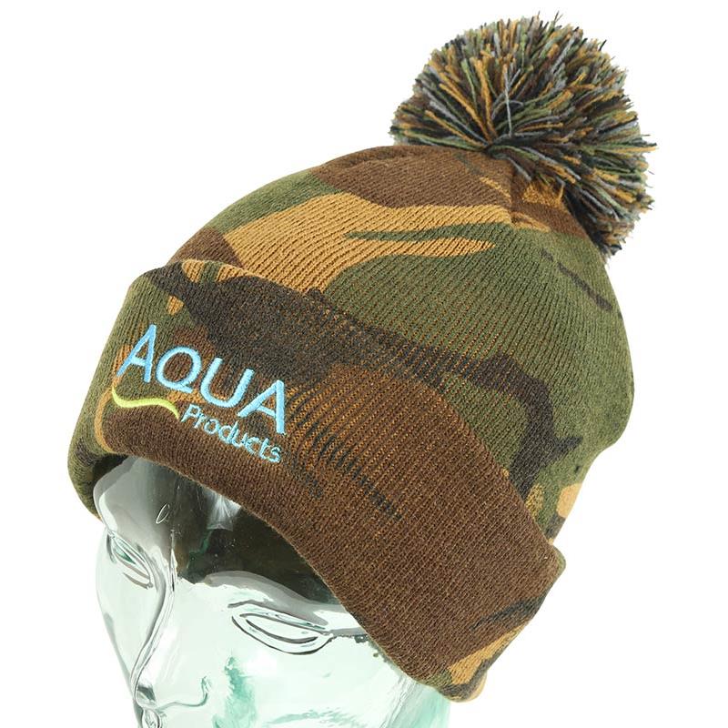Bonnet Homme Aqua Products Bobble Hat - Camo