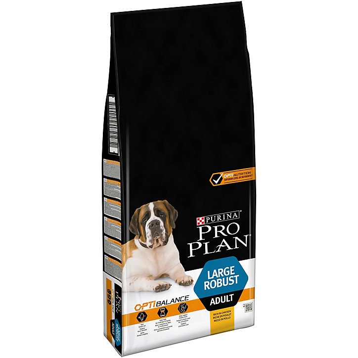Croquettes pour chien Pro Plan Large Robust Adult riche en poulet et riz 14kg