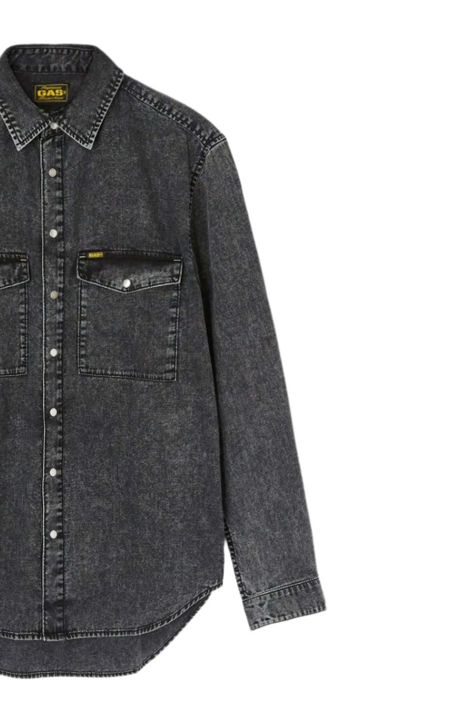 GAS Jeanshemd »Gas Jeanshemd Daddy Shirt«