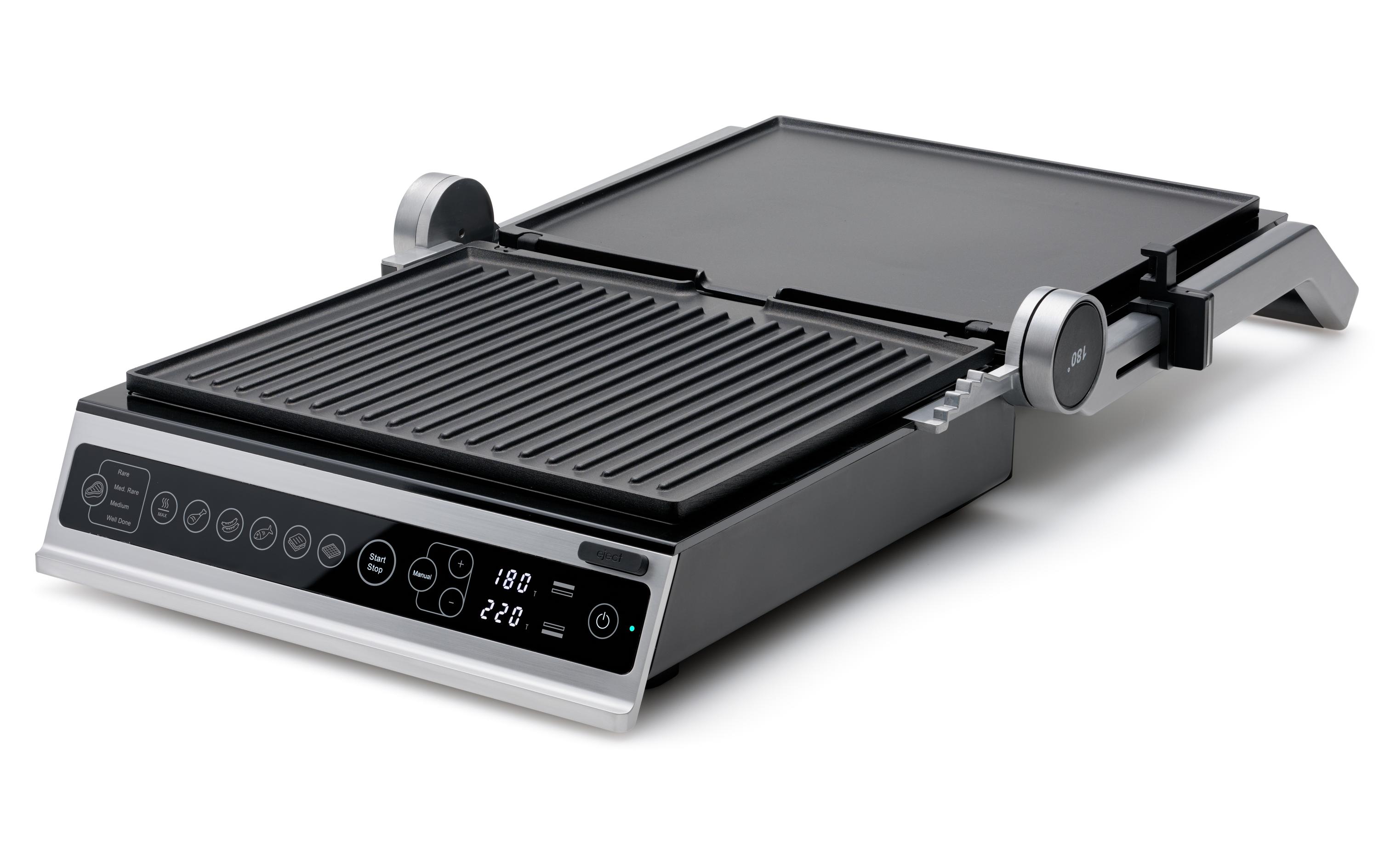 Waffle & Contact Grill Pro 2000 W<br>Vielseitiger Grill für herzhafte und süsse Gerichte