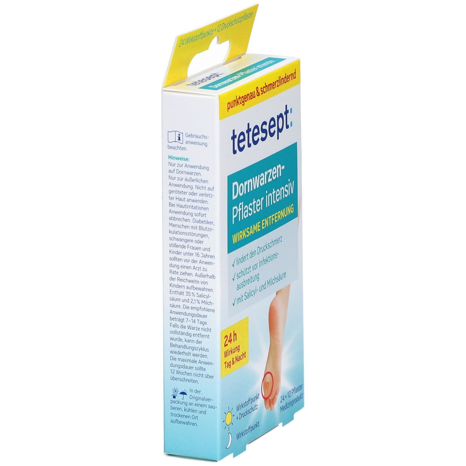 tetesept® Dornwarzen-Pflaster intensiv