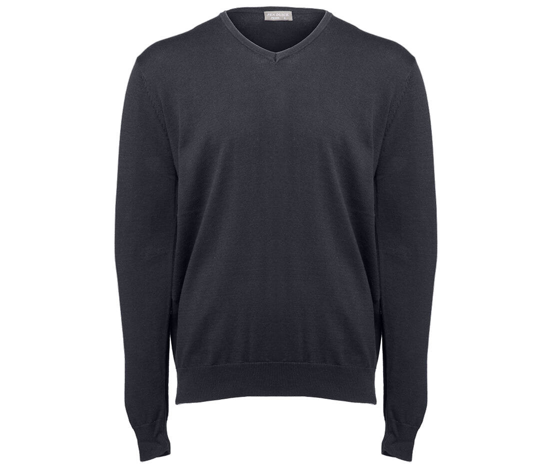 Pen Duick PK450 - Pull Homme Col V en Coton et Acrylique