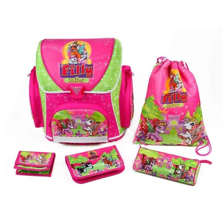 Scooli Filly Unicorn Schulranzenset 5-teilig