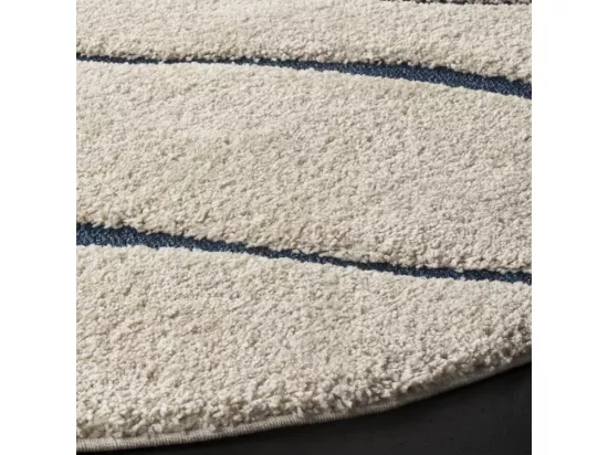 Tapis Cream & Blue 122 X 122 cm - Raton