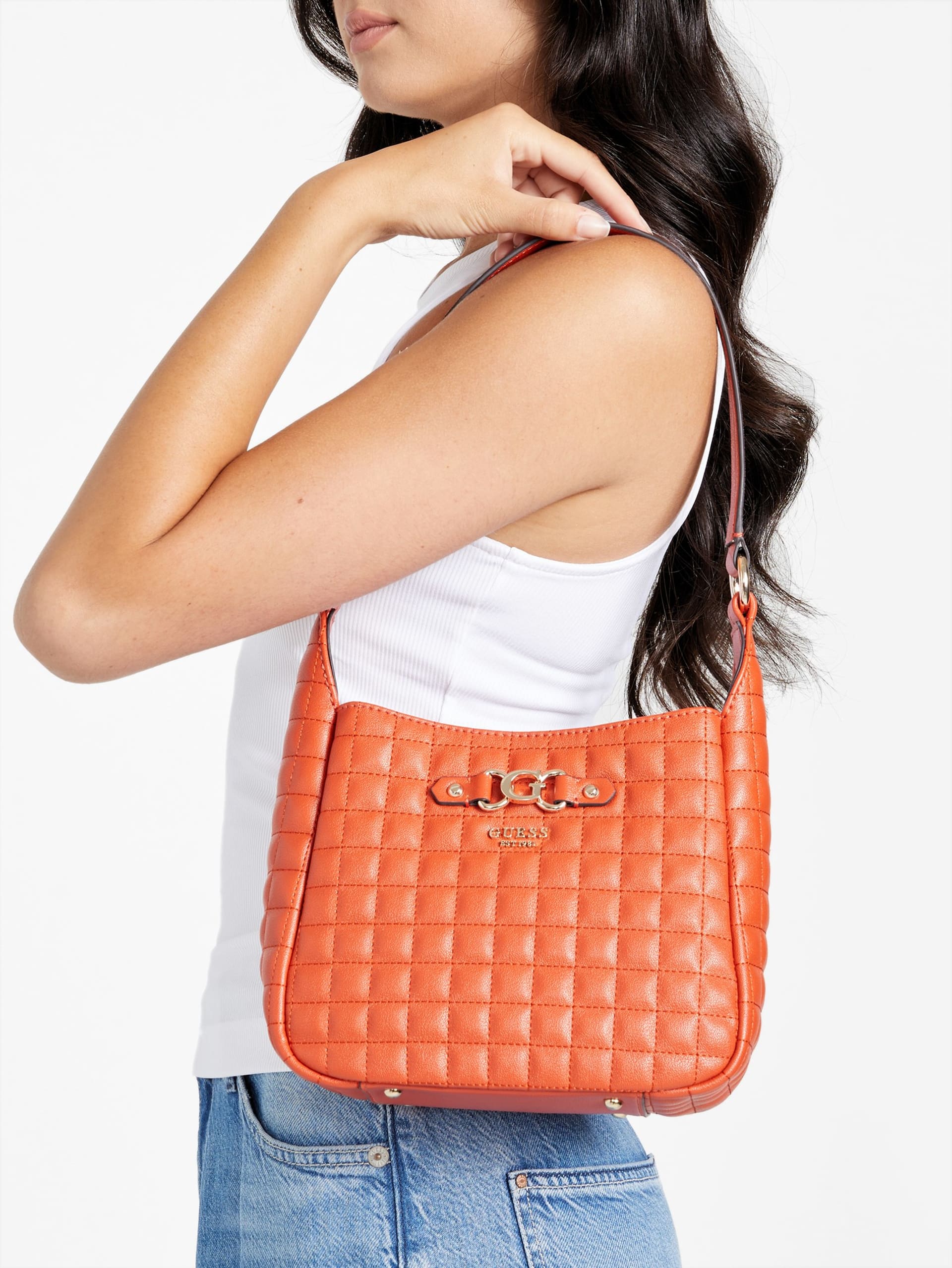 Bolsa Hobo Acolchoada Nadira