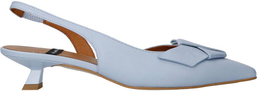ÁNGEL ALARCÓN Ángel Alarcón Slingbacks Dames 25055 Maat: 40 Materiaal: Leer Kleur: Blauw