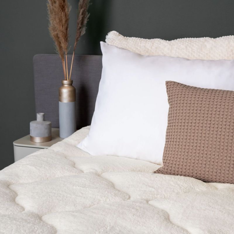 Sleeptime - Lazy Teddy - Dekbed - Creme - 240x200 - Teddy