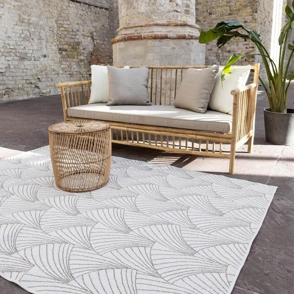 Interieur05 Buitenkleed Deco bruin/grijs - 340 x 240 cm