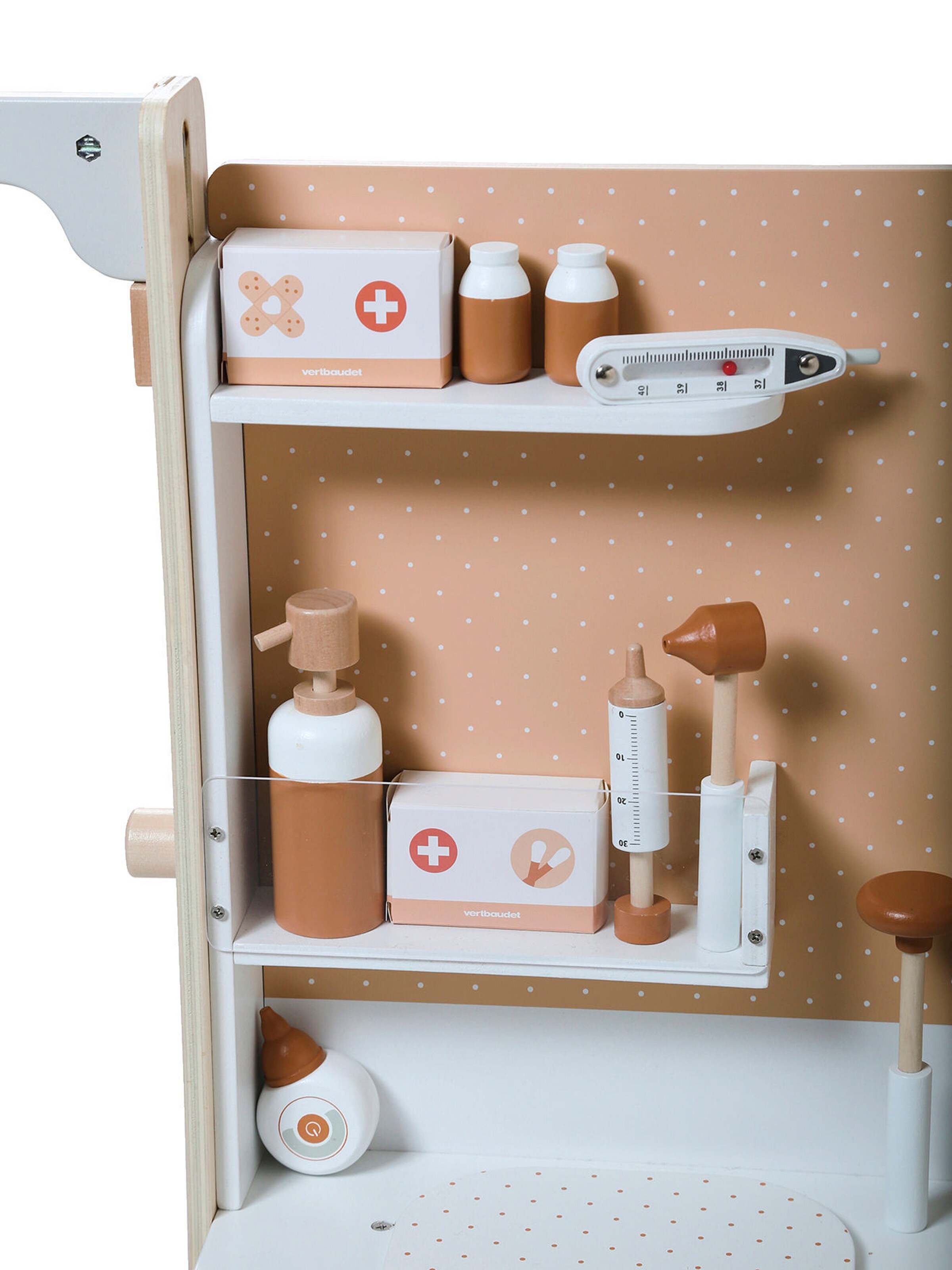 Vertbaudet Kinder Spieltisch KINDERARZTPRAXIS, Holz FSC® weiß