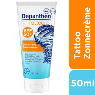 Bepanthen Tattoo Zonnecrème SPF50  50ML