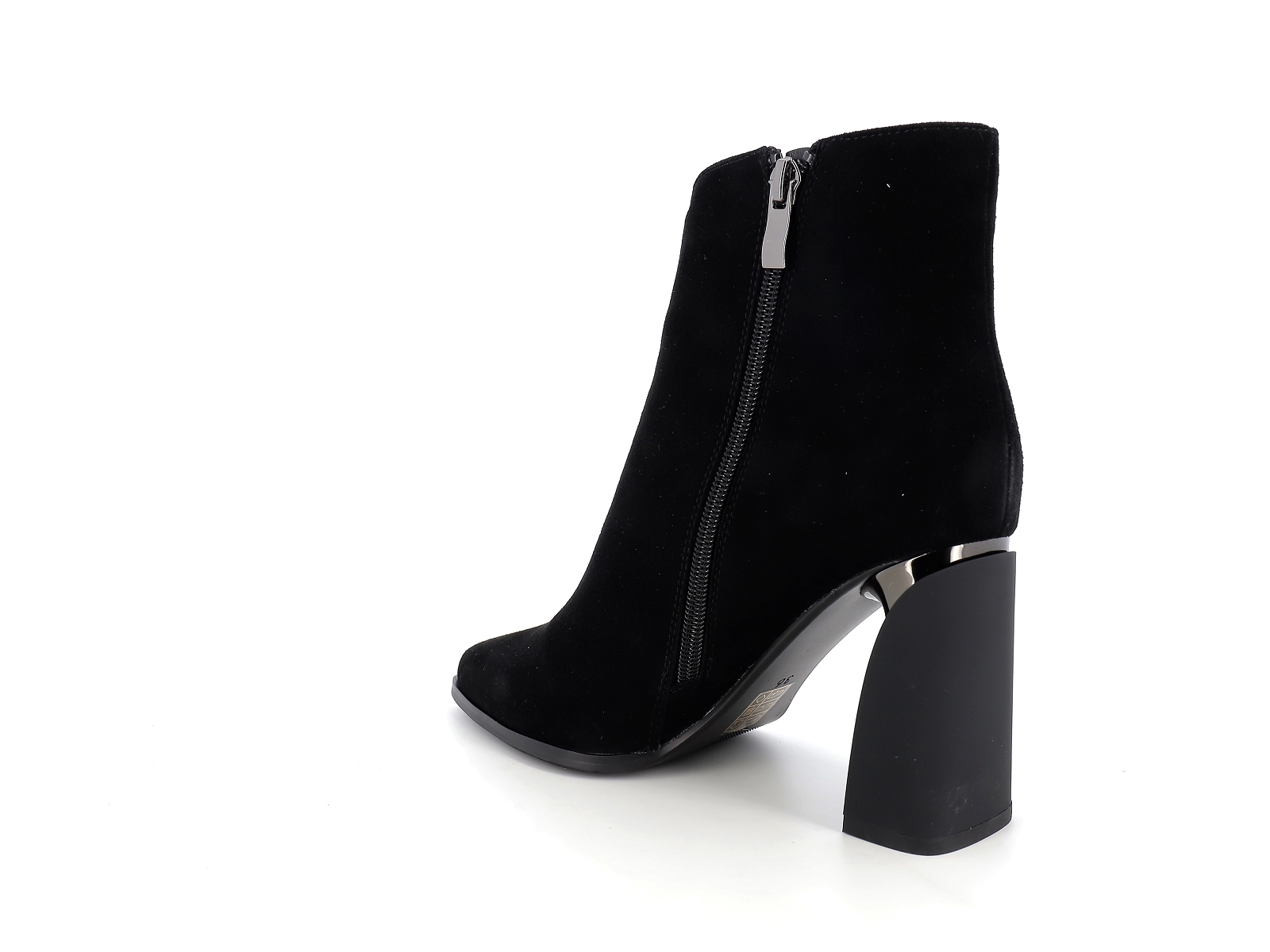 Metamorf ose-PADOVANI Nubuck Velours Noir