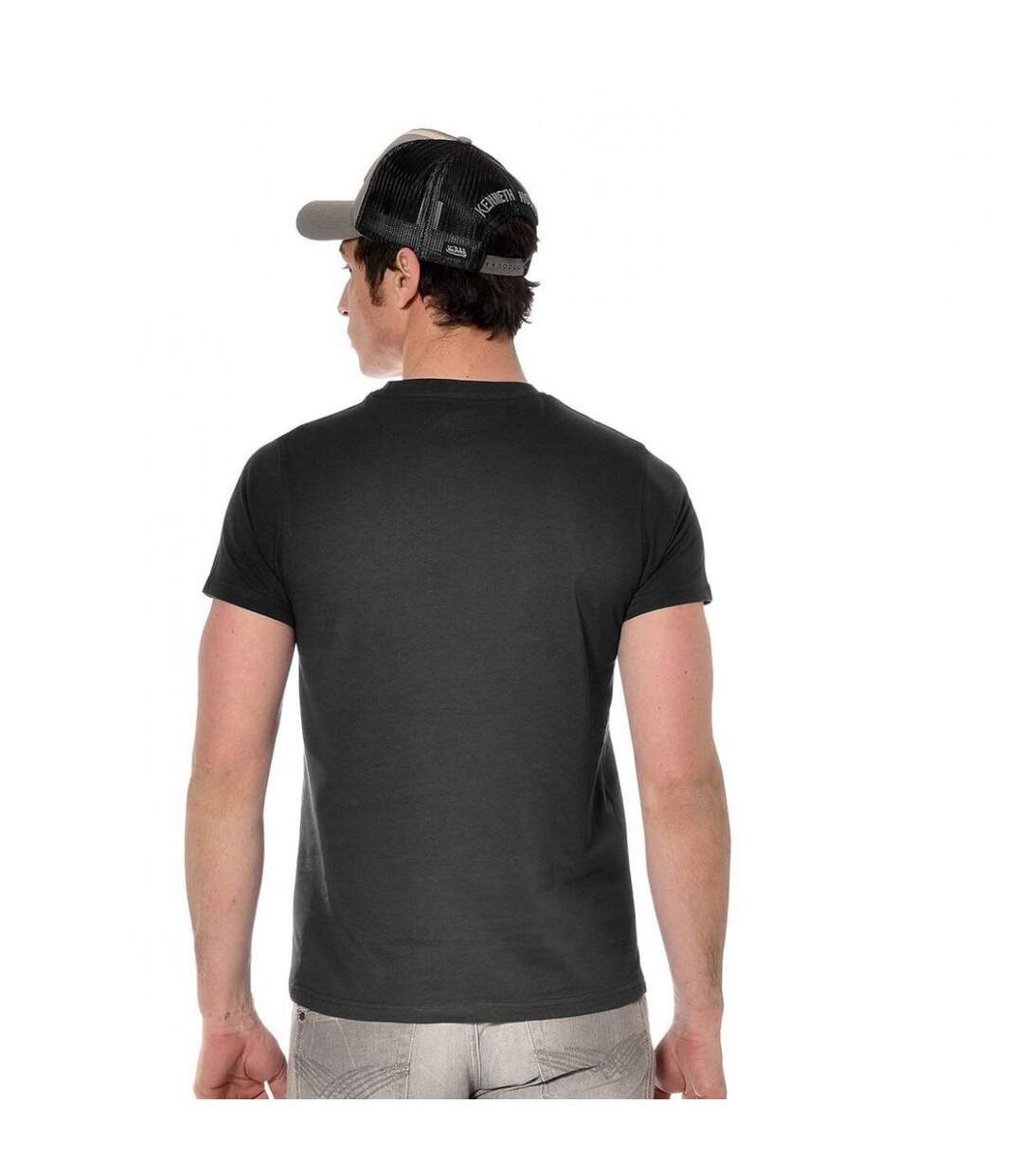 T-shirt Von Dutch homme coupe droite avec petit imprimé poitrine Dary
