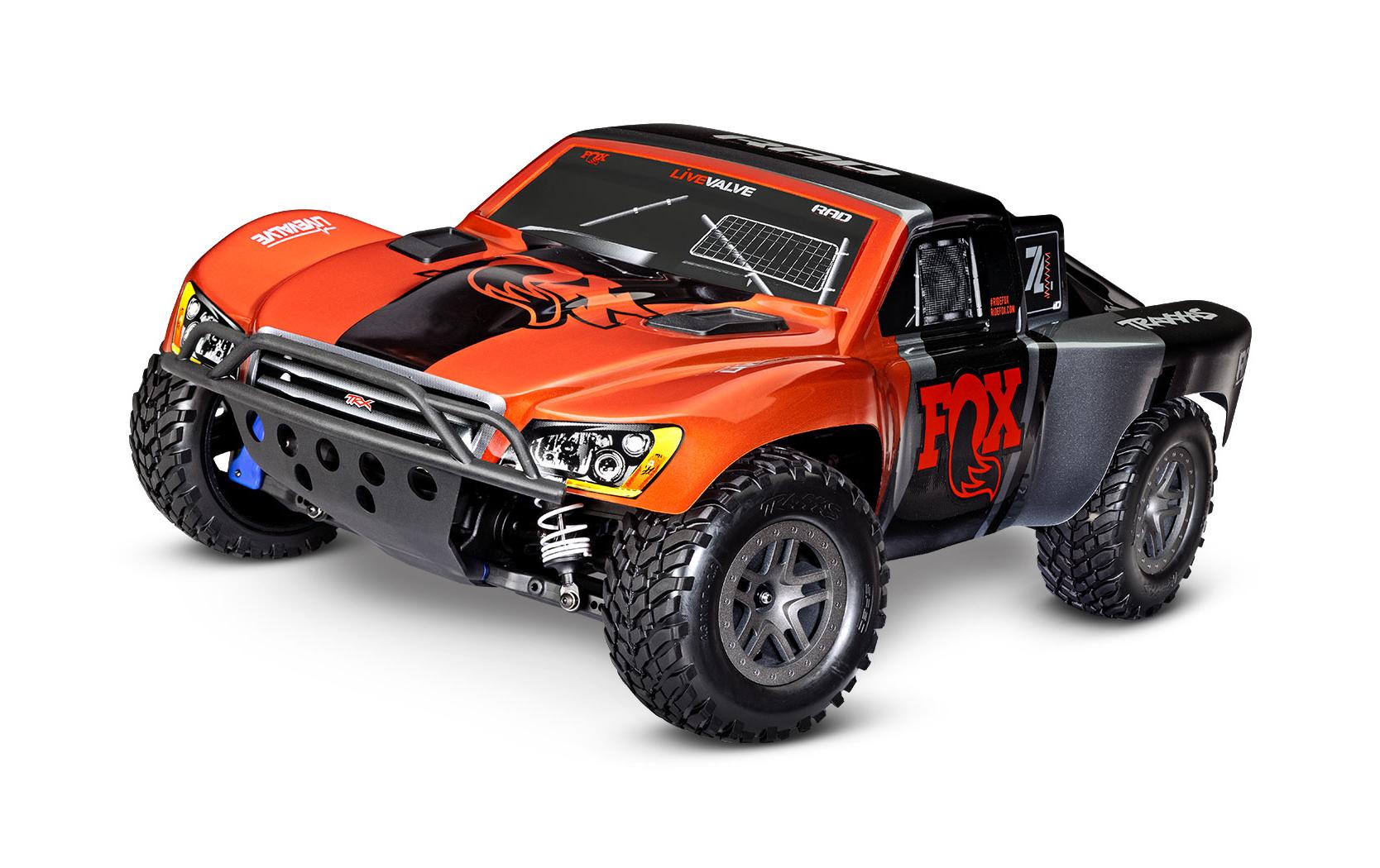 Short Course Truck Slash 4x4 BL-2s FOX, Orange, ARTR, 1:10<br>Robuster 4WD Brushless SCT