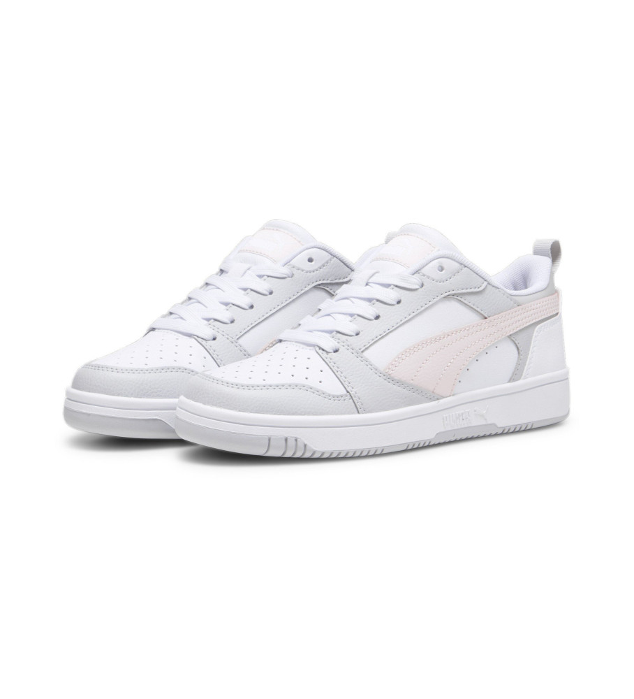 Tênis Puma Rebound V6 Lo Jr Branco