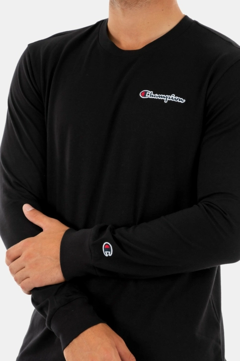 tee shirt manches longues champion 217868 noir