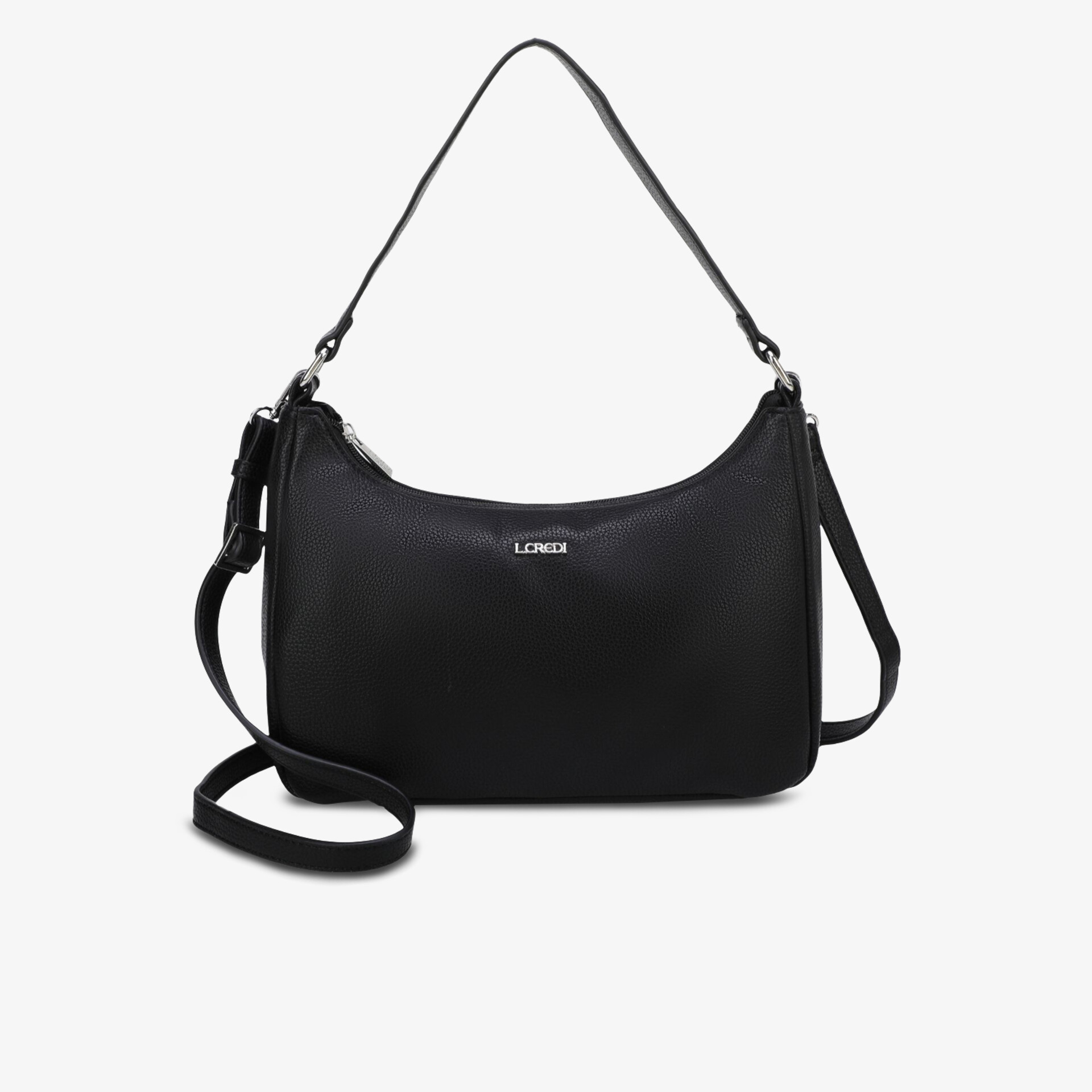 L.CREDI Damen Handtasche schwarz