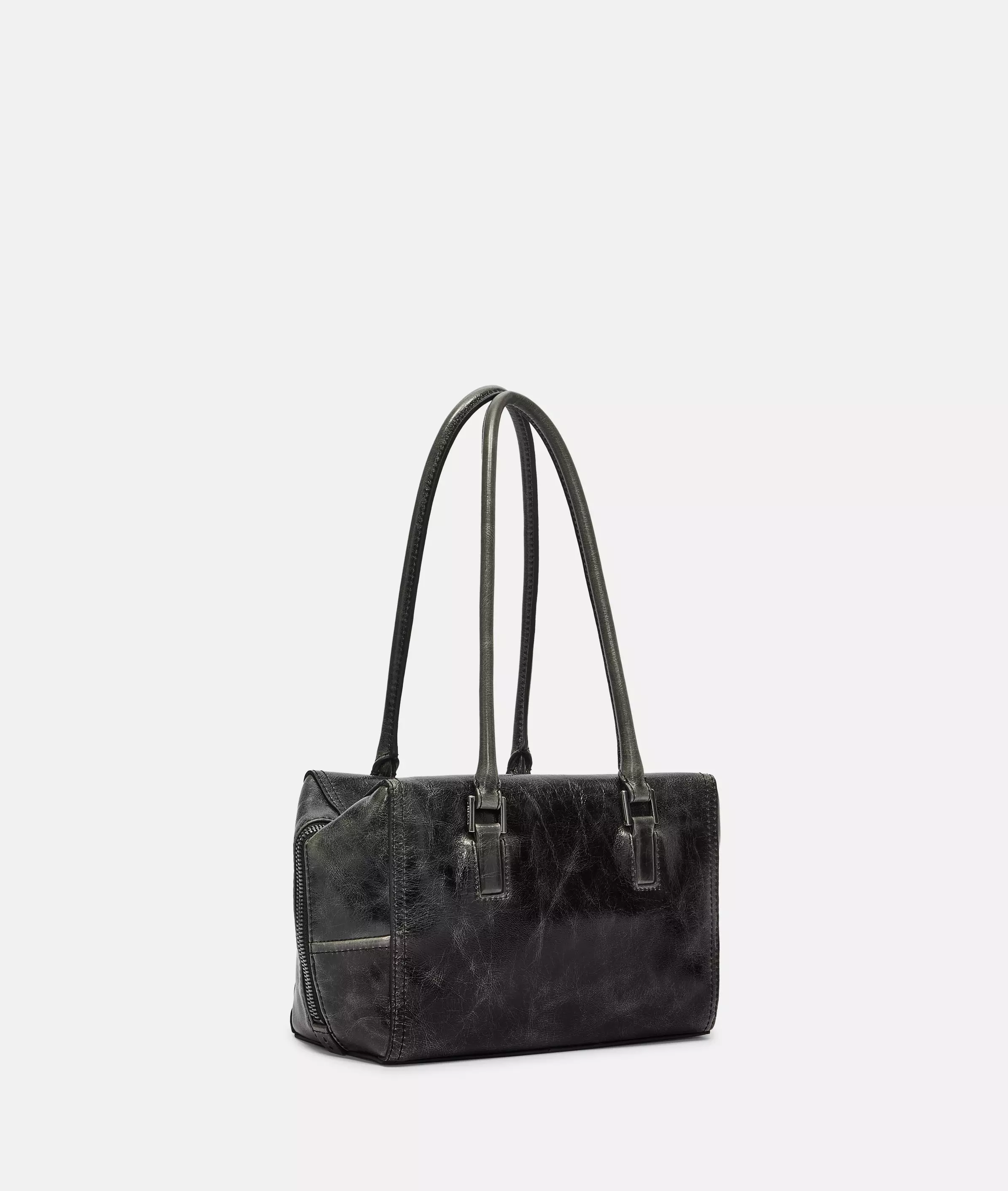 Archive Kayla Satchel S Handy shoulder bag with glossy finish