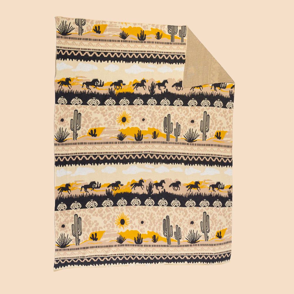 Myra Bag Wild Horse Canyon Throw
