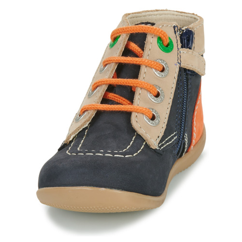 Kickers - BONZIP-2 - Marine / Beige / Orange