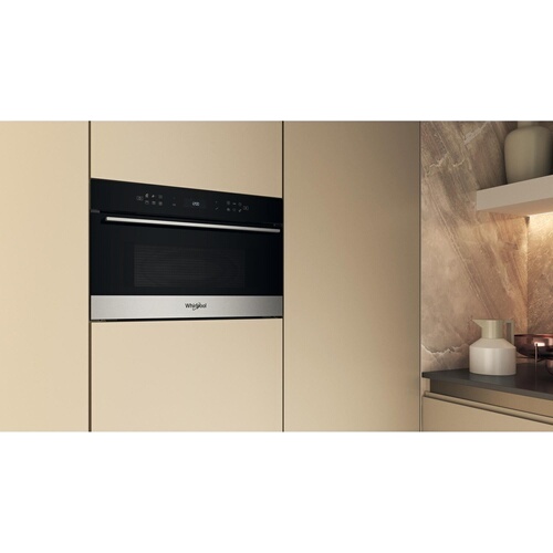 Micro-ondes + Gril Whirlpool WMD7O4TXF encastrable 38 cm