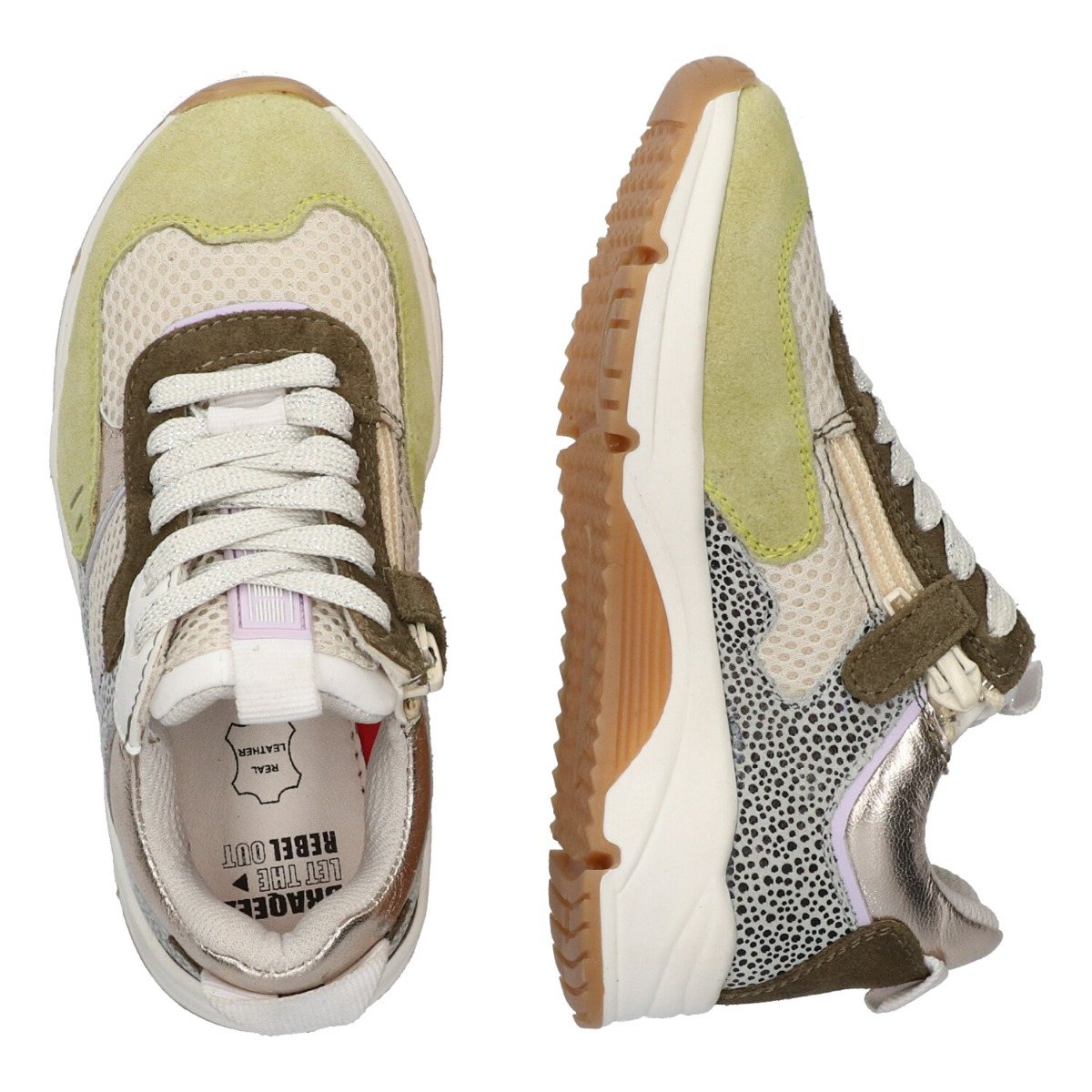 Cindy Chic - Lage Sneakers Braqeez Multikleur