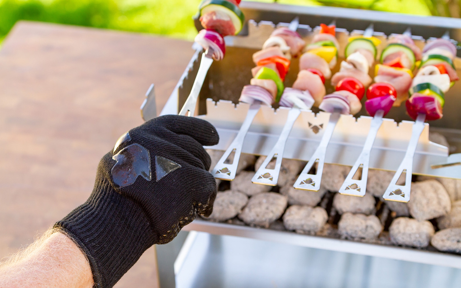 Fennek Grillhandschuhe schwarz