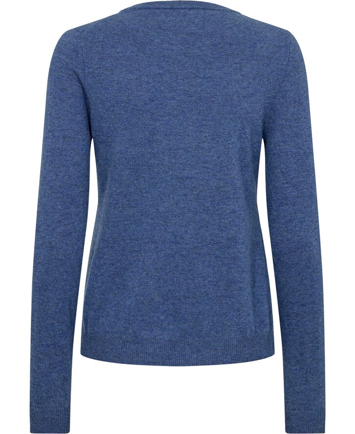 Magasin du Nord Collection Myrna 1 RWS Strik Lambswool Blue copenhagen melange