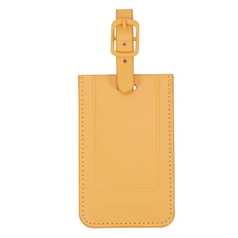Samsonite TA Revolution Rectangle Luggage Tag (2x) Yellow