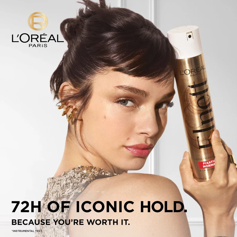L'Oréal Paris Elnett Hair Spray Volume Flat Hair Strong Hold 200 ml