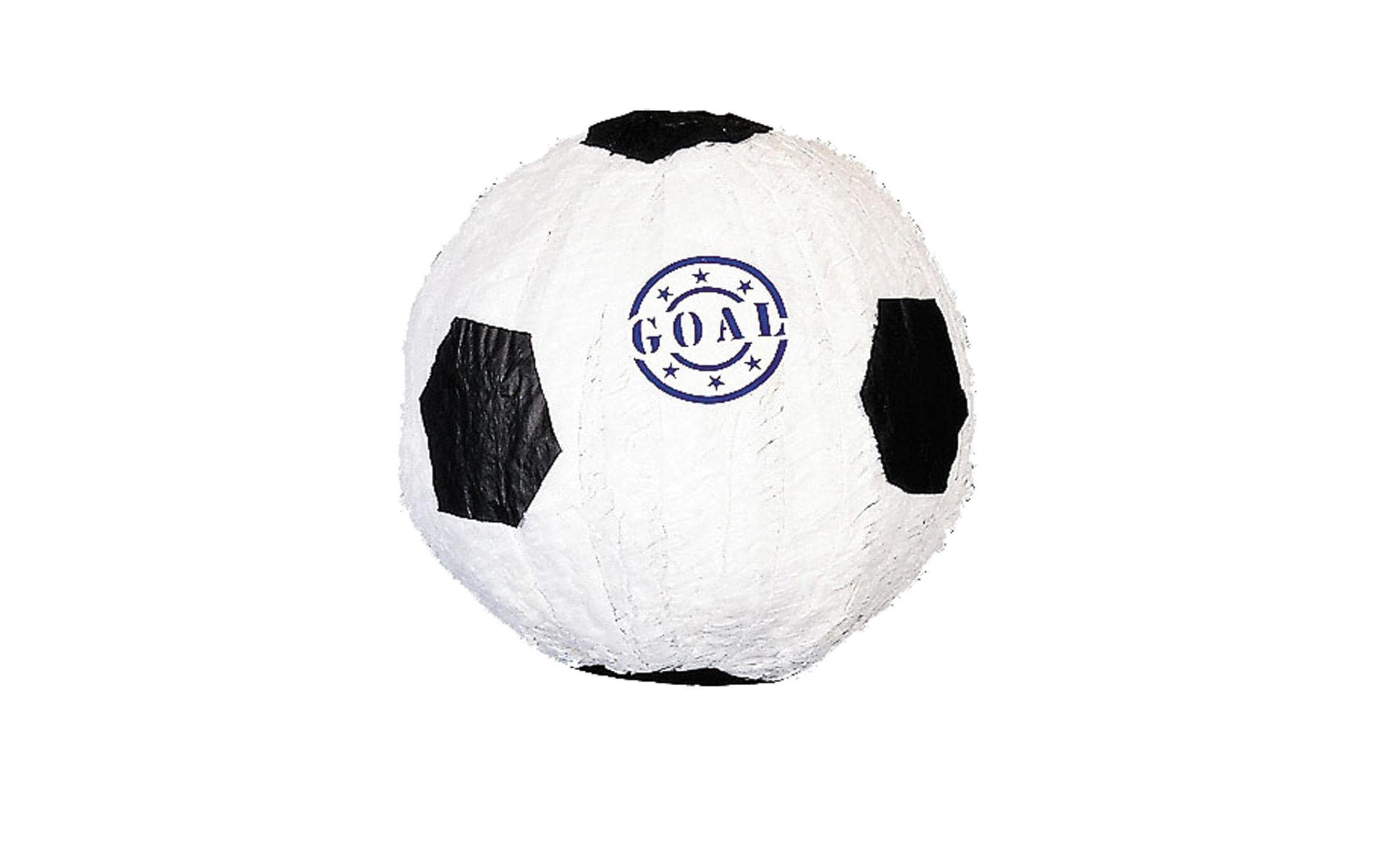 (Ø28cm) Befüllbare Papier Piñata Kinder Geburtstags Deko Party Spielzeug - Fussball
