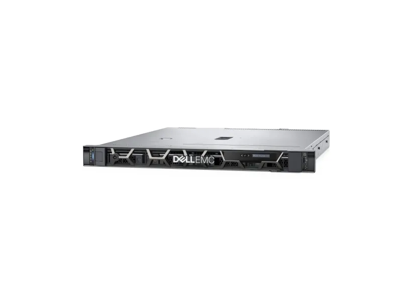 Dell PowerEdge R250 - Server - rack-monterbar 1U - envejs - 1 x Xeon E-2314 / op til 4.5 GHz - RAM 16 GB - HDD 2 TB - Matrox G200 - Gigabit Ethernet - skærm: ingen - sort - med 3 års Basic Onsite