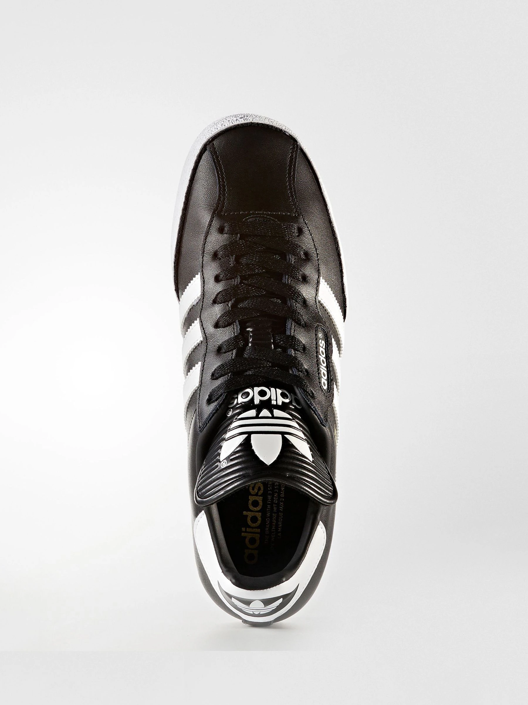 Zwart/wit - adidas Originals samba suède sneakers