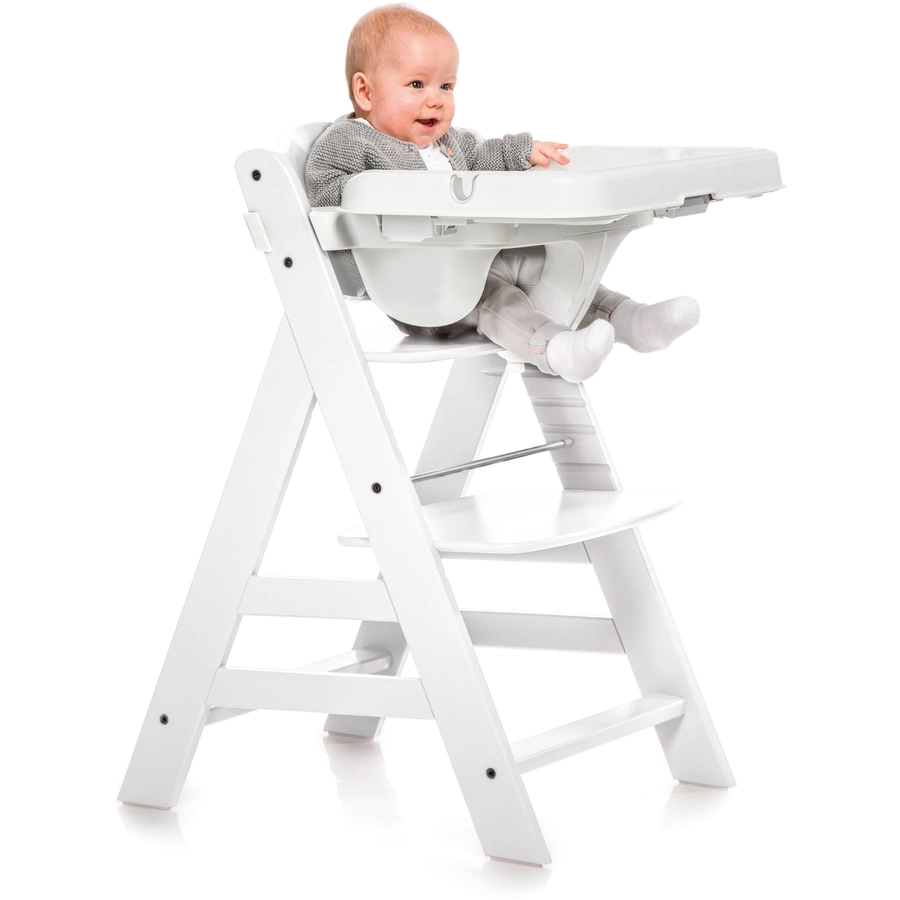 hauck Alpha Esstisch Tray white
