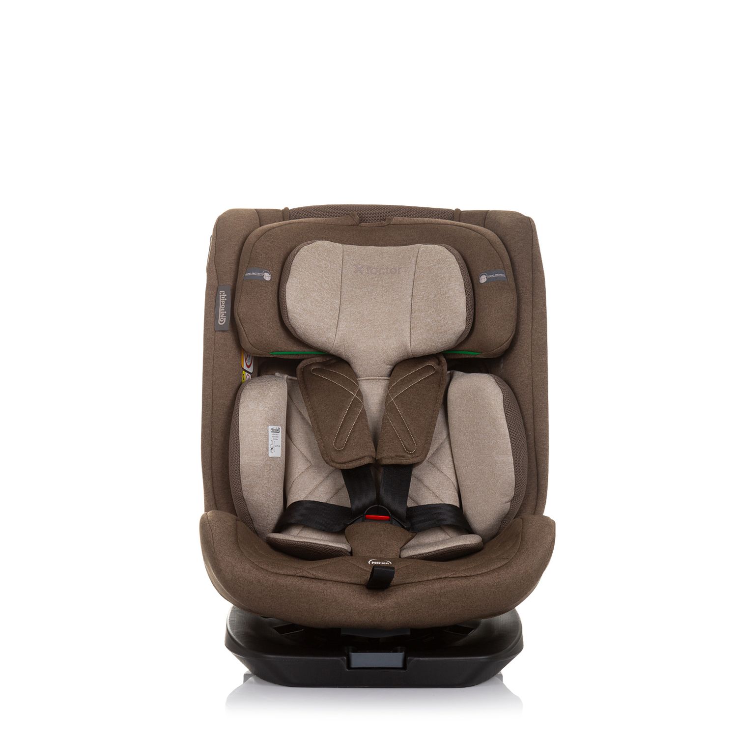 Chipolino Kindersitz X-Factor i-Size (40 - 150 cm) Isofix verstellbar drehbar braun