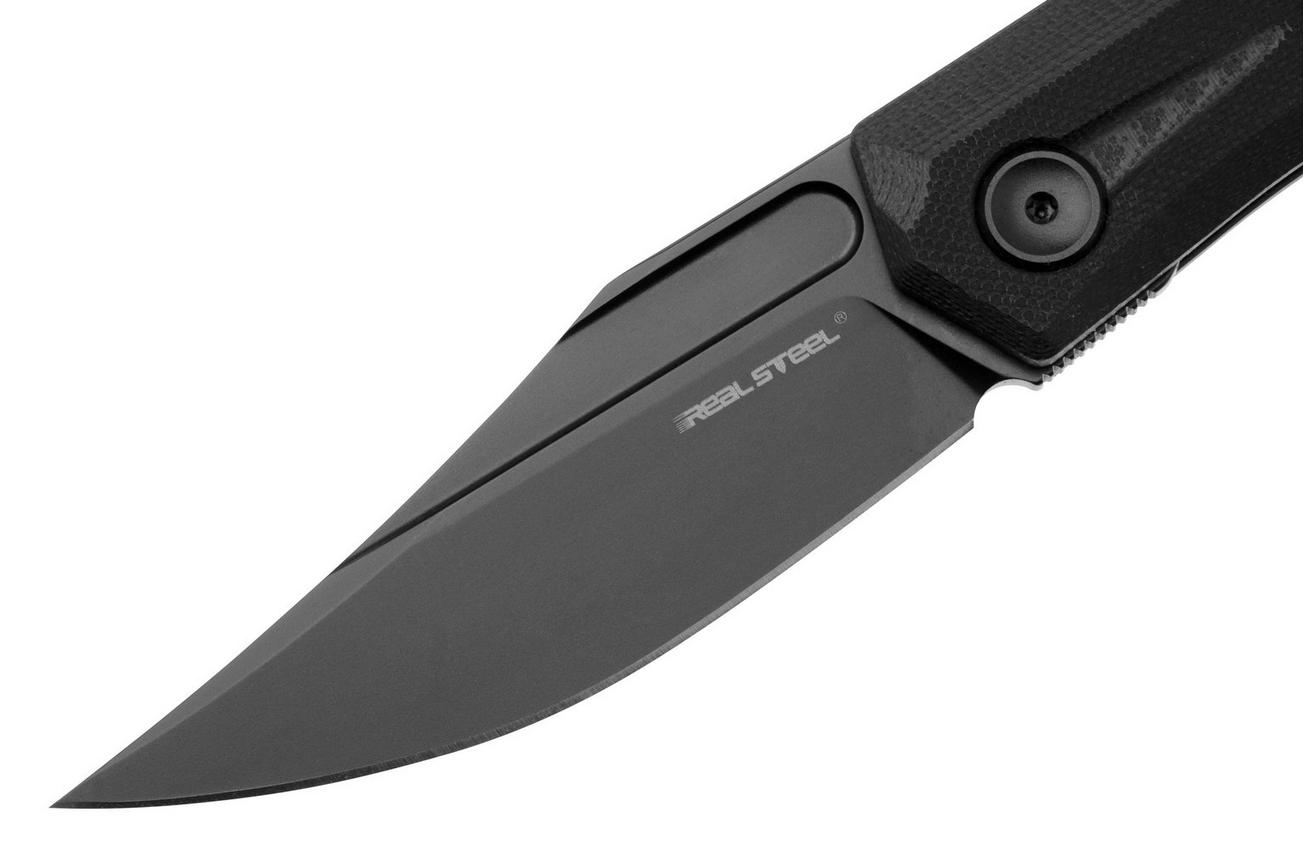Real Steel Ventus Lite 7051BB Black D2, Black G10, zakmes