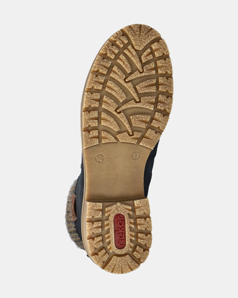 Rieker Veterboots  - blauw
