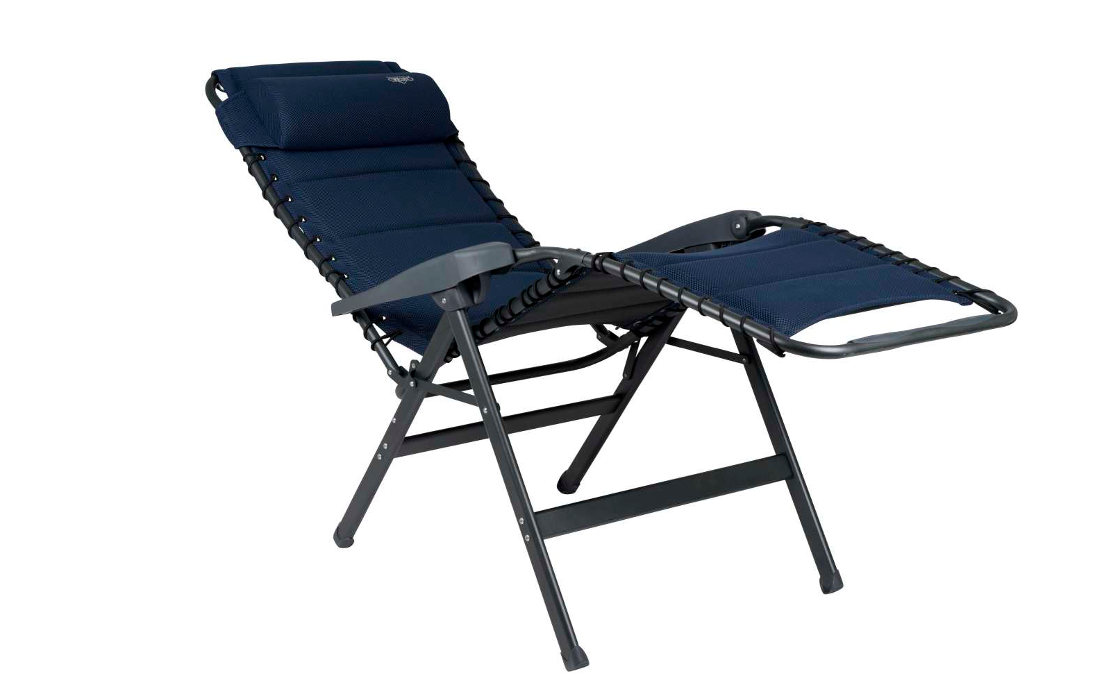 Crespo AP-232 Liegestuhl Air Deluxe schwarz