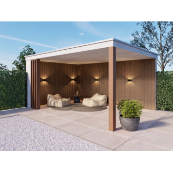 Lattenwand voor buiten grenen 240x14cm, 4 stuks per pak