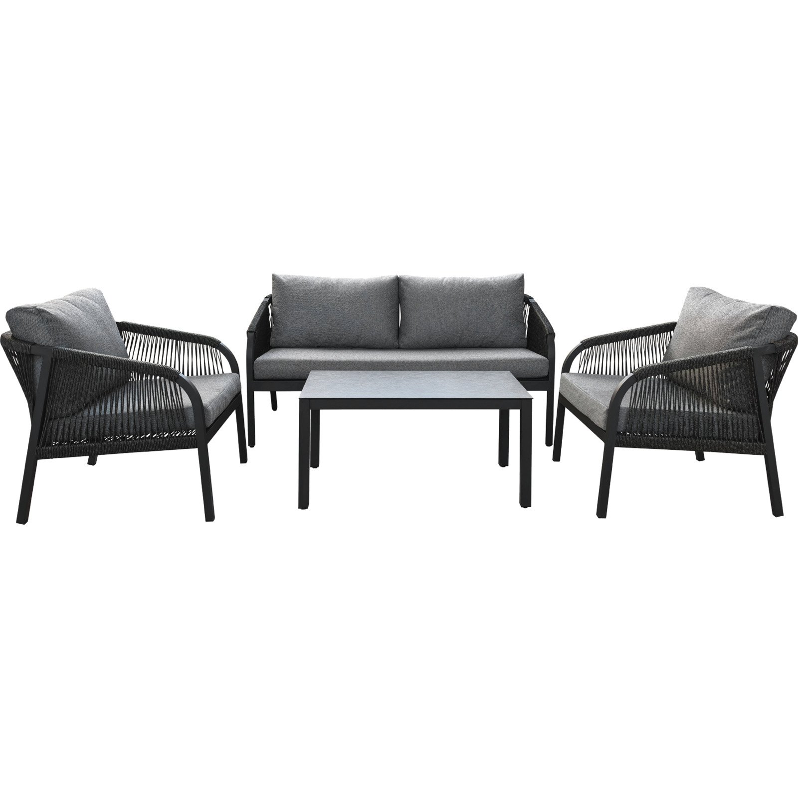 Gartenlounge Deia anthrazit