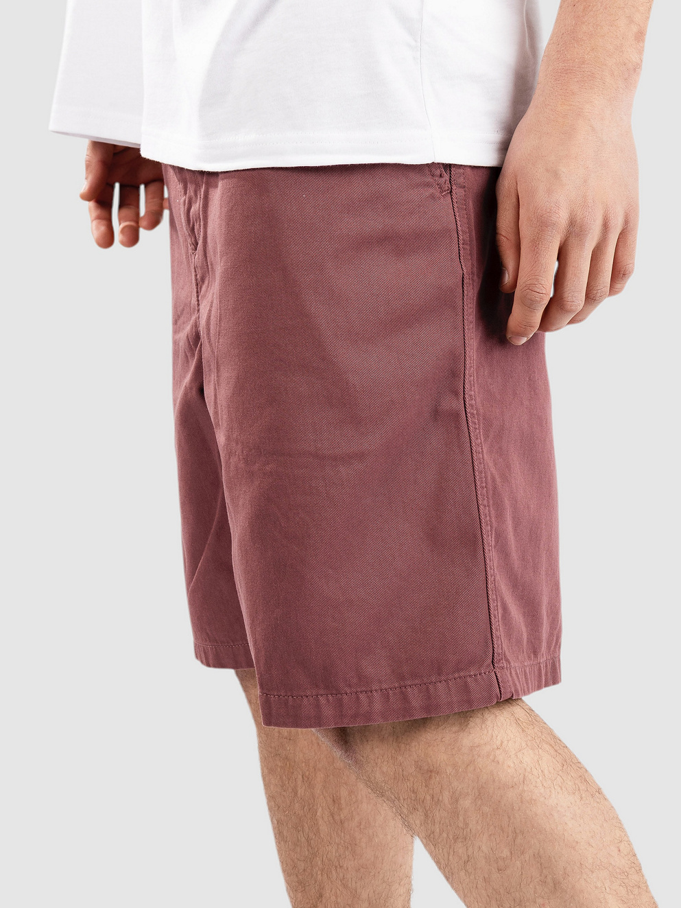 Carhartt WIP Flint Shorts dusky pink/garment dyed