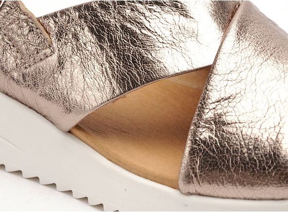 Caprice nu pieds plats femme 28702 bronze