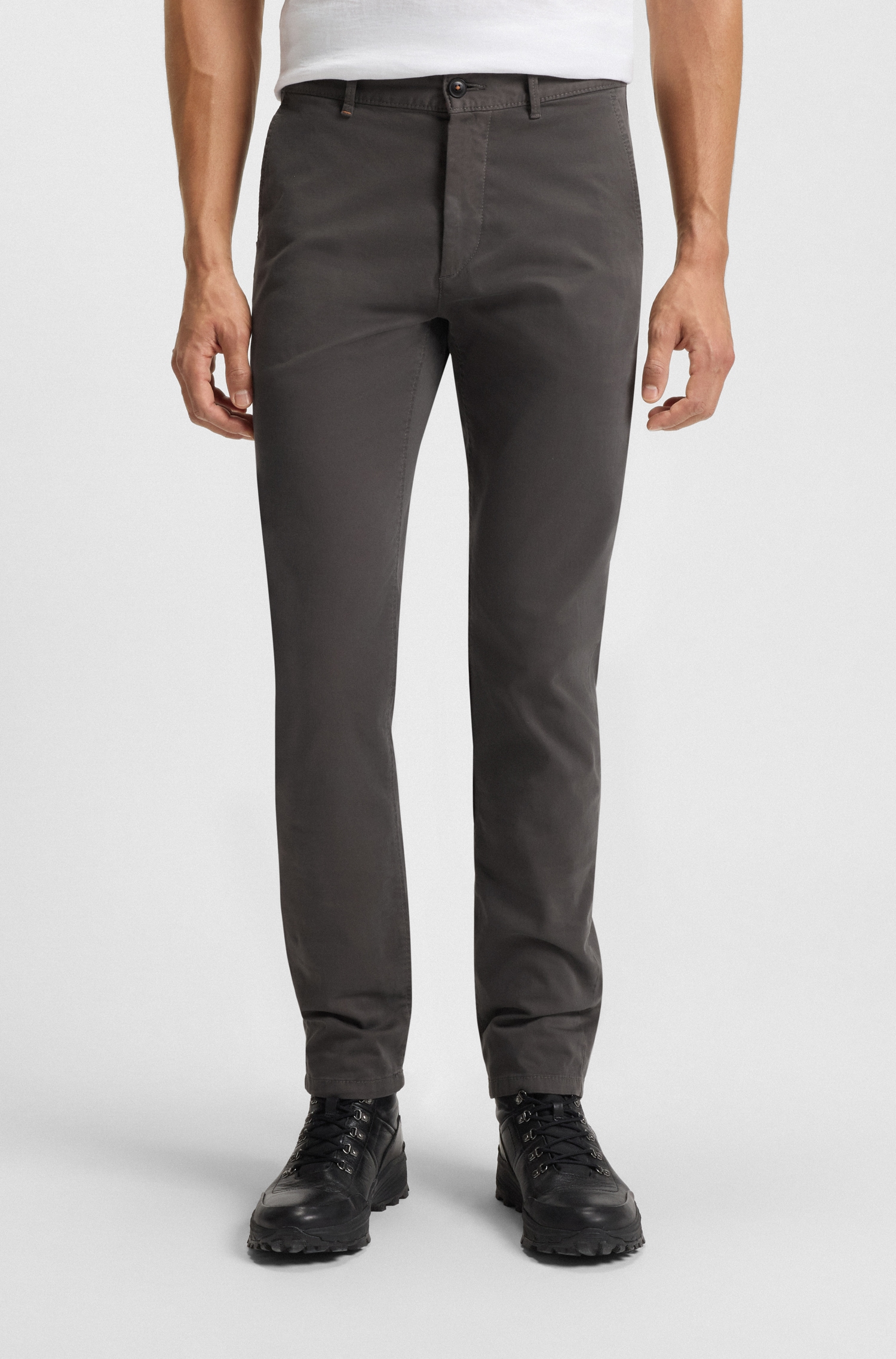 BOSS ORANGE Chinohose »slim«  mit Gesässtaschen
