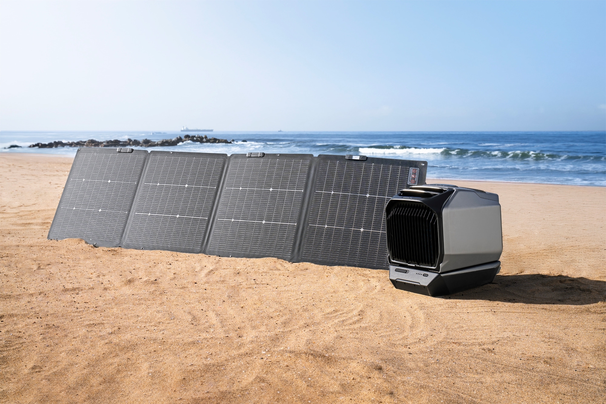 Ecoflow Wave 3 Tragbare Klimaanlage mit Heizfunktion 6.100 BTU 1.800 W und Appsteuerung