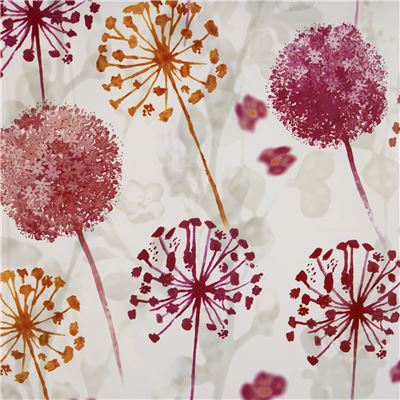 Toile cirée motif ombelles