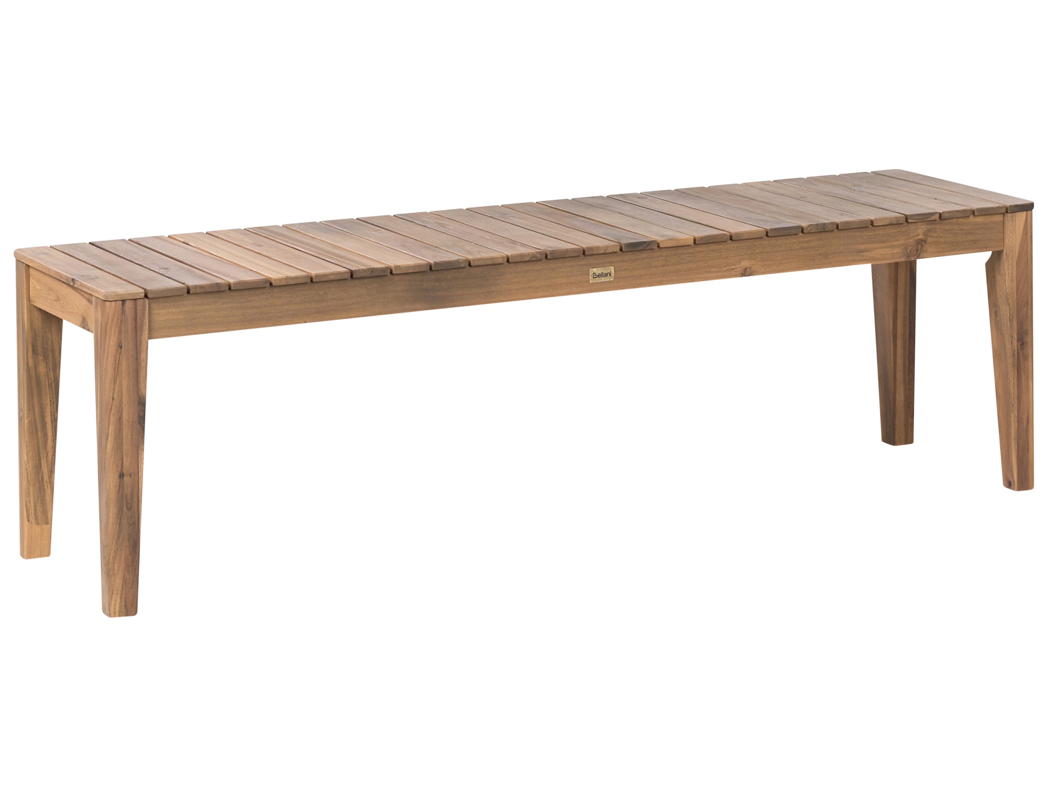 Tuinbank CHIOGGIA 155 cm Gecertificeerd acaciahout Lichtbruin