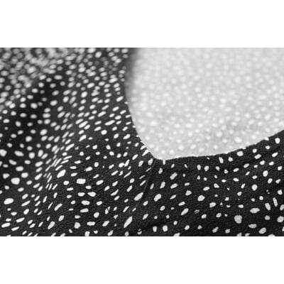 Damenkleid Print, Schwarz-Weiß