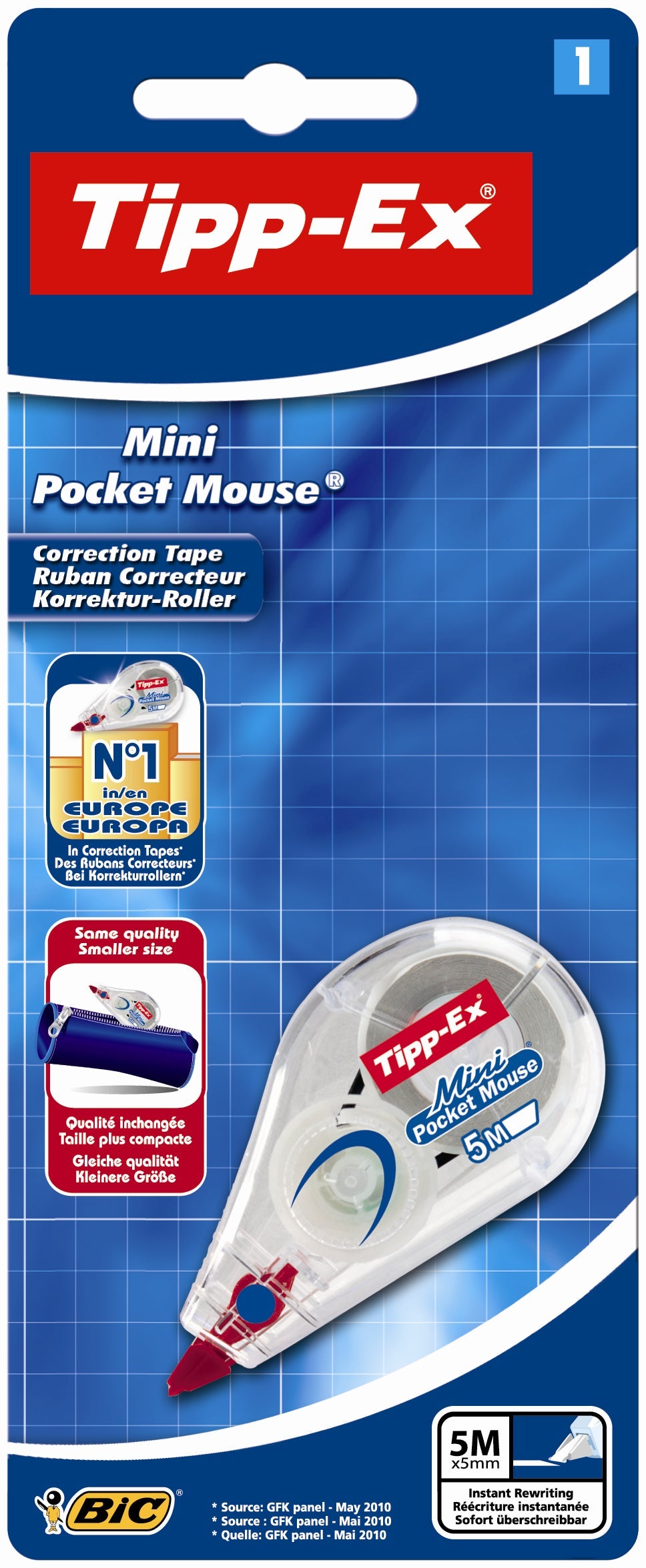 Fita Corretora Mini 5m Tipp-Ex