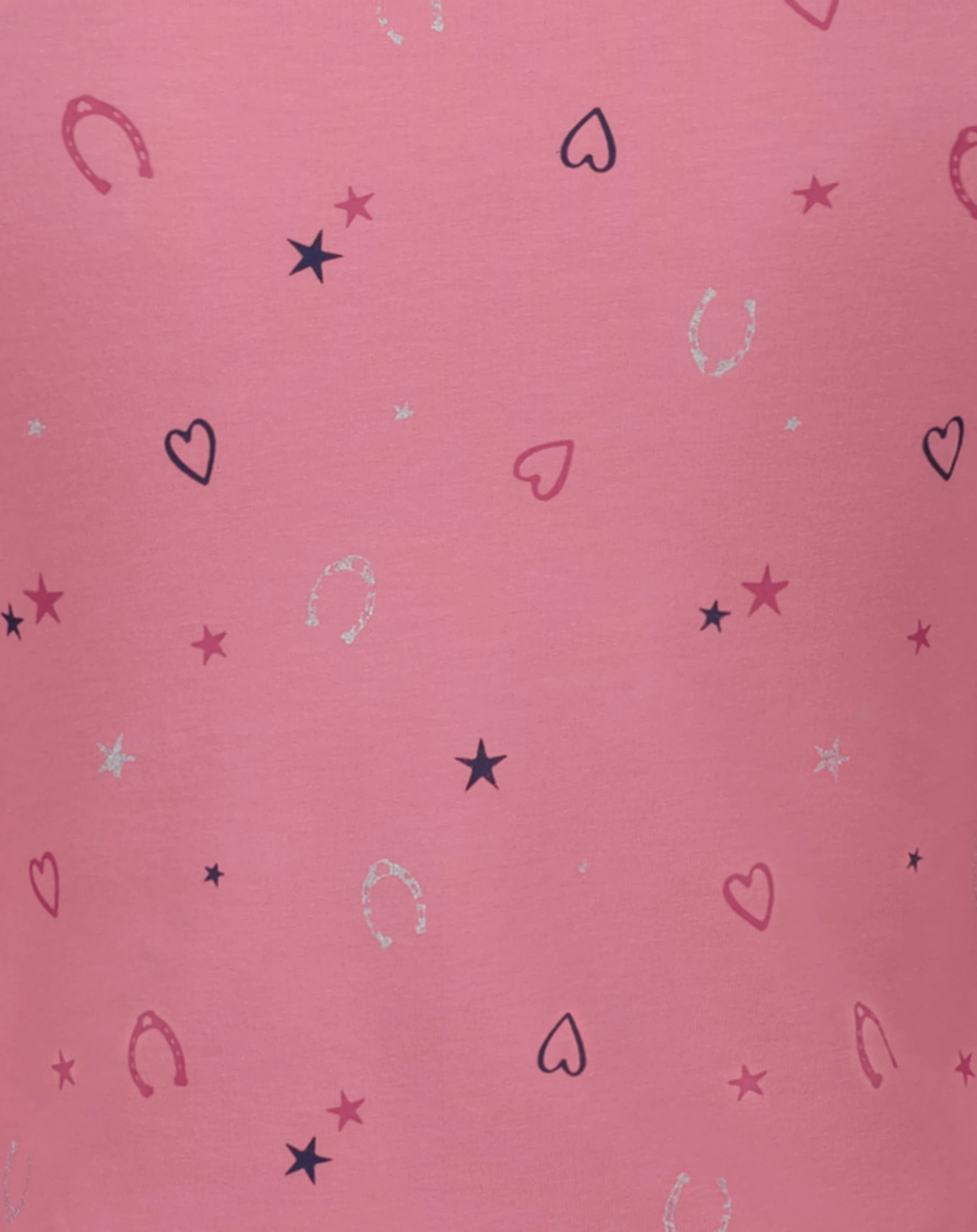 Langarmkleid DREAM - HEARTS & STARS AOP in cashmere rose