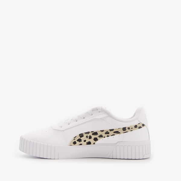 Puma Carina 2.0 Animal kinder sneakers wit